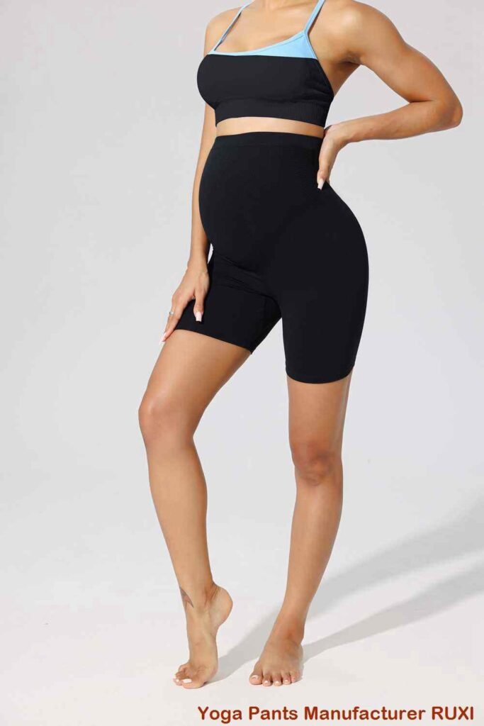 leopardprinta joga pantaloneto