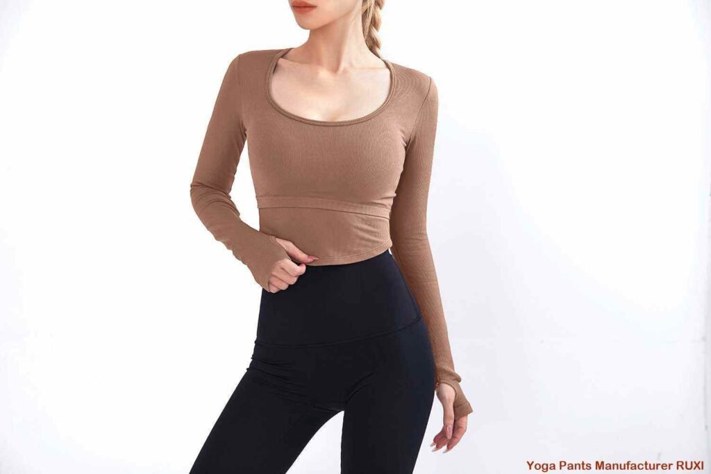 sporta legging kun poŝoj RUXI